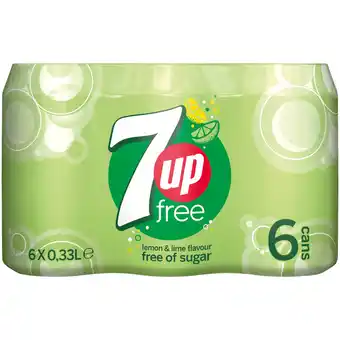 Dekamarkt 7UP Free 6x33 cl aanbieding