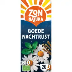 Dekamarkt Zonnatura Kruidenthee goedemorgen 20 zakjes aanbieding