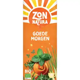Dekamarkt Zonnatura Kruidenthee goedemorgen 20 zakjes aanbieding