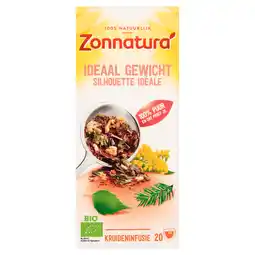 Dekamarkt Zonnatura Kruidenthee ideaal gewicht kop 20 zakjes aanbieding