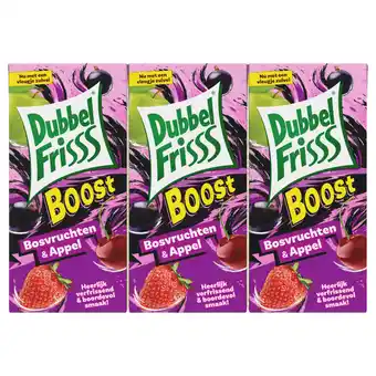 Dekamarkt Dubbelfrisss Bosvrucht-appel boost aanbieding