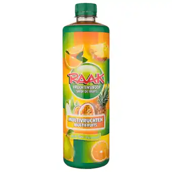 Dekamarkt Raak Limonadesiroop multivruchten aanbieding