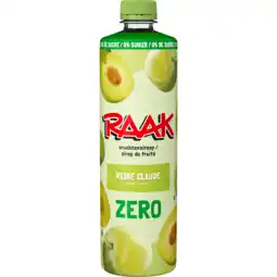 Dekamarkt Raak Limonadesiroop reine claude zero aanbieding