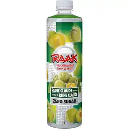 Dekamarkt Raak Limonadesiroop reine claude zero aanbieding