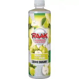 Dekamarkt Raak Limonadesiroop peer zero aanbieding