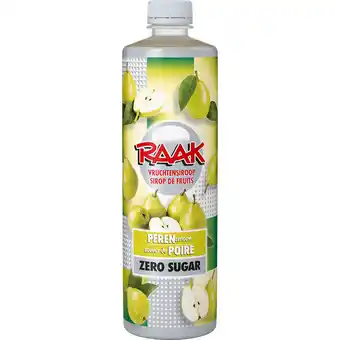 Dekamarkt Raak Limonadesiroop peer zero aanbieding