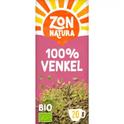 Dekamarkt Zonnatura Biologische kruidenthee venkel aanbieding