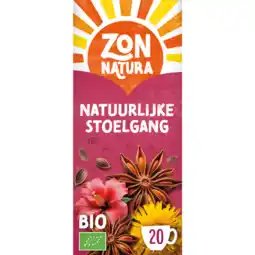 Dekamarkt Zonnatura Kruidenthee natuurlijke stoelgang 20 zakjes aanbieding