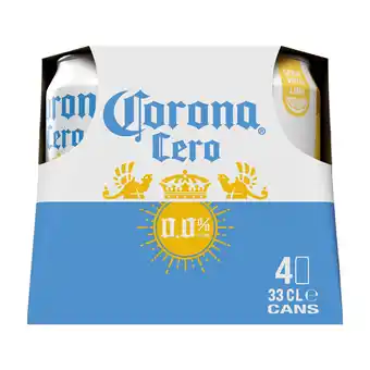 Dekamarkt Corona Mexicaans 0.0 4 x 33cl aanbieding