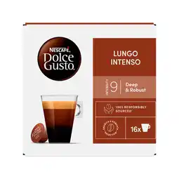 Dekamarkt Nescafé Dolce gusto lungo intenso sterkte 9 aanbieding