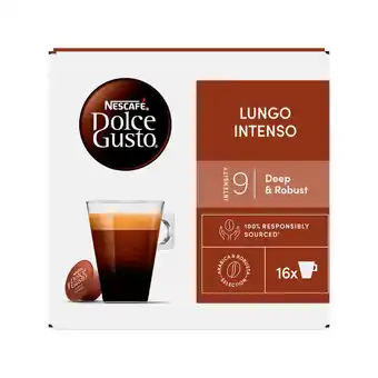 Dekamarkt Nescafé Dolce gusto lungo intenso sterkte 9 aanbieding
