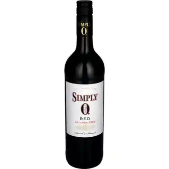 Dekamarkt Simply 0 Rood alcoholvrij aanbieding