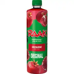 Dekamarkt Raak Limonadesiroop grenadine aanbieding