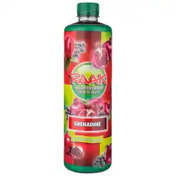 Dekamarkt Raak Limonadesiroop grenadine aanbieding