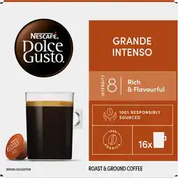 Dekamarkt Nescafé Dolce gusto grande intenso aanbieding