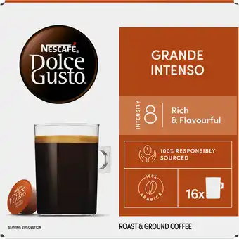 Dekamarkt Nescafé Dolce gusto grande intenso aanbieding
