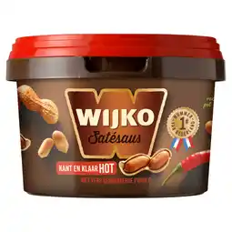 Dekamarkt Wijko Satesaus kant & klaar hot aanbieding
