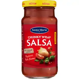 Dekamarkt Santa Maria Wrap salsa medium aanbieding