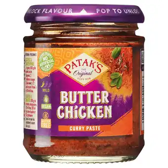 Dekamarkt Patak's Kruidenpasta butter chicken aanbieding