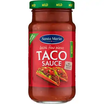 Dekamarkt Santa Maria Taco sauce mild aanbieding