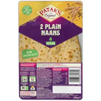 Dekamarkt Patak's Naan plain aanbieding