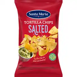 Dekamarkt Santa Maria Tortilla chips salted aanbieding