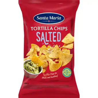 Dekamarkt Santa Maria Tortilla chips salted aanbieding