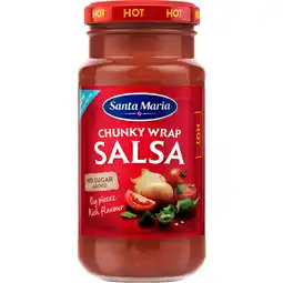 Dekamarkt Santa Maria Chunky salsa hot aanbieding