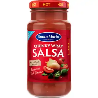 Dekamarkt Santa Maria Chunky salsa hot aanbieding