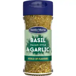 Dekamarkt Santa Maria Basil & garlic aanbieding