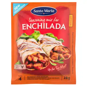 Dekamarkt Santa Maria Enchilada seasoningmix aanbieding