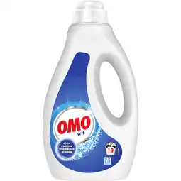 Dekamarkt Omo Vloeibaar wasmiddel wit 19 wasbeurten aanbieding