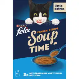 Dekamarkt Felix Soup filets vis 6 st aanbieding