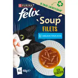 Dekamarkt Felix Soup filets vis 6 st aanbieding
