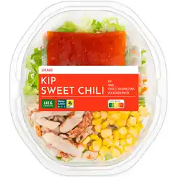 Dekamarkt Maaltijdsalade kip sweet chili aanbieding