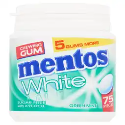 Dekamarkt Mentos Gum white greenmint aanbieding