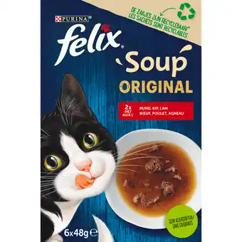 Dekamarkt Felix Kattensoep farm selectie aanbieding