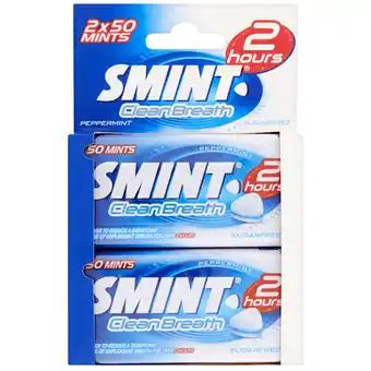 Dekamarkt Smint Clean breath peppermint duopack aanbieding