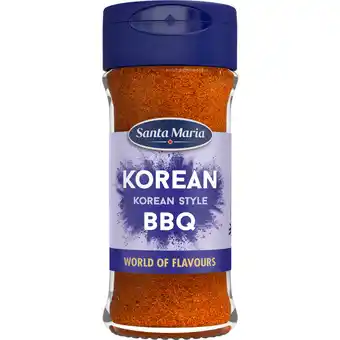 Dekamarkt Santa Maria Korean bbq korean style aanbieding