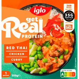 Dekamarkt Iglo Red thai chicken curry aanbieding