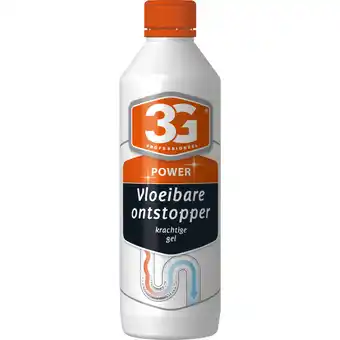 Dekamarkt 3G Professioneel Power ontstopper vloeibaar aanbieding