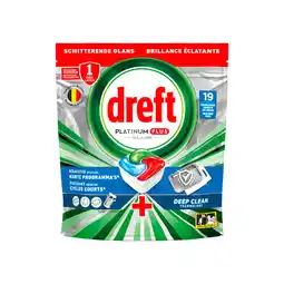 Dekamarkt Dreft Vaatwastabletten platinum plus blue aanbieding