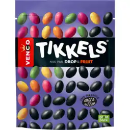Dekamarkt Venco Tikkels drop en fruit aanbieding