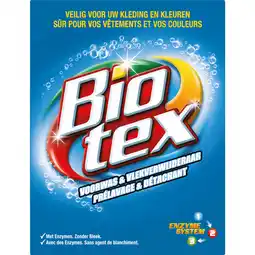 Dekamarkt Biotex Voorwas blauw aanbieding