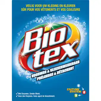 Dekamarkt Biotex Voorwas blauw aanbieding