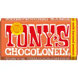 Dekamarkt Tony's Chocolonely melk karamel zeezout aanbieding