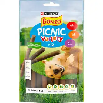 Dekamarkt Bonzo Hondensnacks picnic variety aanbieding