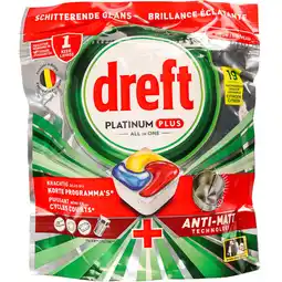 Dekamarkt Dreft Vaatwastabletten platinum plus citroen aanbieding
