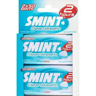 Dekamarkt Smint Clean breath intensemint aanbieding