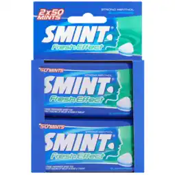 Dekamarkt Smint Fresh effect strong menthol aanbieding